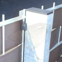 Sichtschutz 1830 mm Mittelpfosten verzinkt