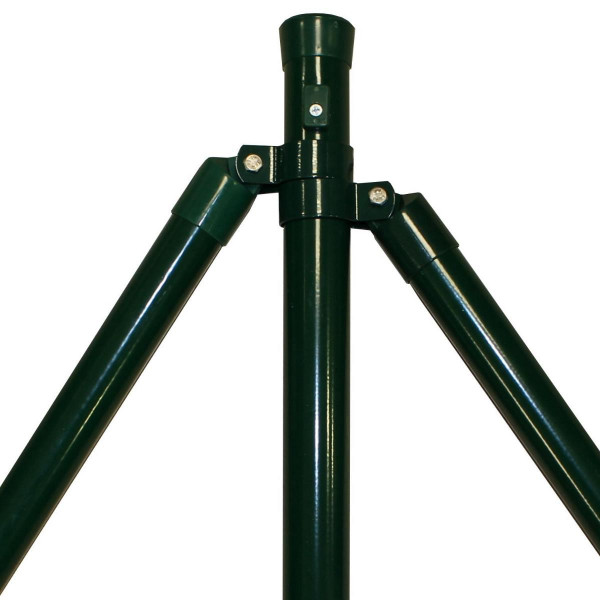 Eck Zaunpfosten 38mm grün für Viereckgeflecht Zaunhöhe 1000 mm