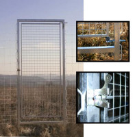 Wildschutzzaun Schlupftür 1000 x 2000 mm verzinkt