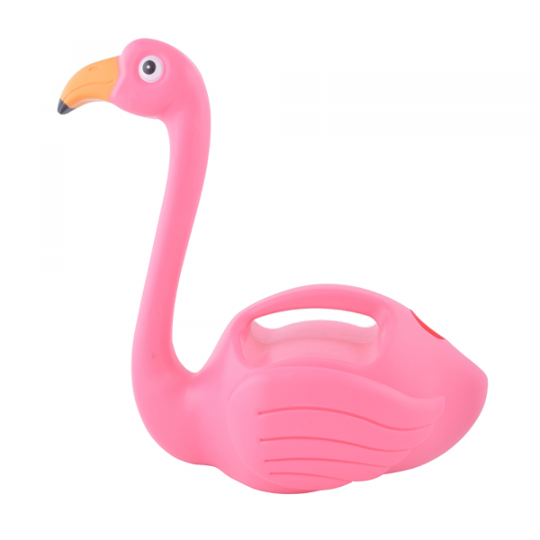 Plastik Gießkanne Flamingo Kunststoff Rosa