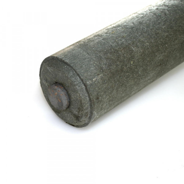 Kunststoffpfahl mit Amierungsstahlrohr Ø 80 x 2750 mm