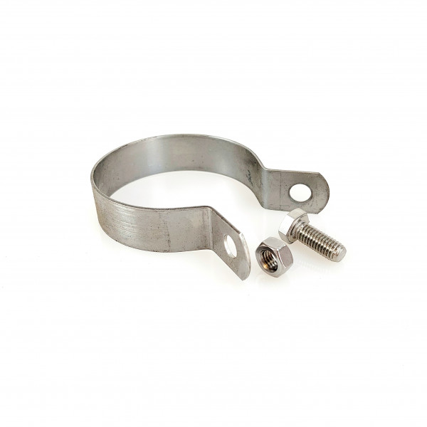 Schelle Ø 060 mm Edelstahl cpl. mit Maschinenschraube