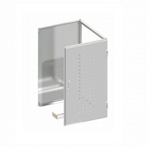 Erweiterungsverkleidung Edelstahl Mülltonnen Box System Binto