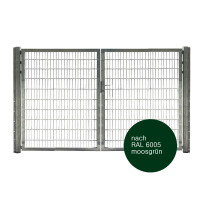 Toranlage 2-flgl. VARIO RAL 6005