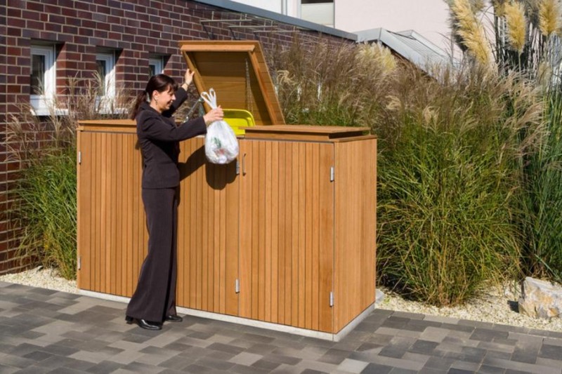 Mulltonnenbox Online Kaufen Aus Edelstahl Holz Oder Hpl