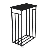 Brennholzunterstand 1000 x 1800 mm x 650 mm schwarz