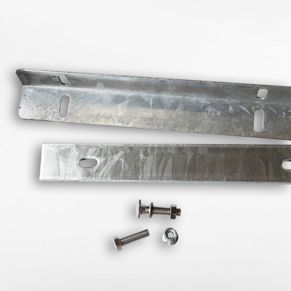 Zaunanschlussschiene 1030 mm verzinkt Typ II