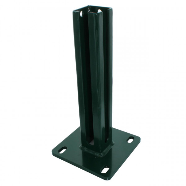 Bodenplatte für Torpfosten 60 x 60 mm grün MEDIUM