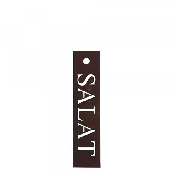 Rost Schild Blumenstecker Garten Metallkunst