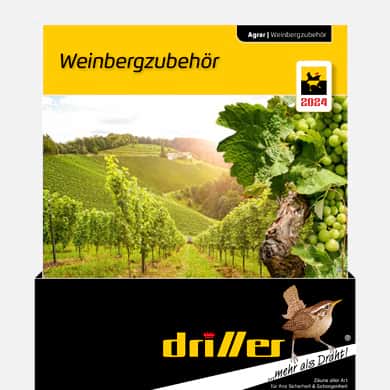 Weinbergpfosten, Weinbergdraht für den Weinbau.