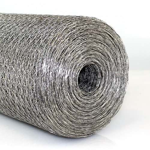 Gartenteich Abdeckung mit Gitter aus Edelstahl