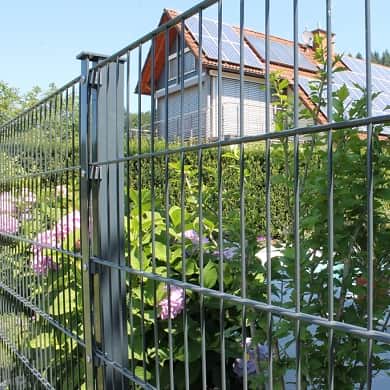 Gitterzaun RAL 7016