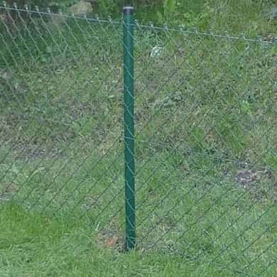 Komplettangebot Maschendrahtzaun grün