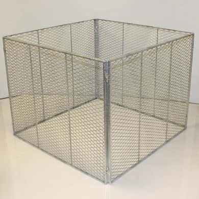 stabiler Komposter aus Streckmetall