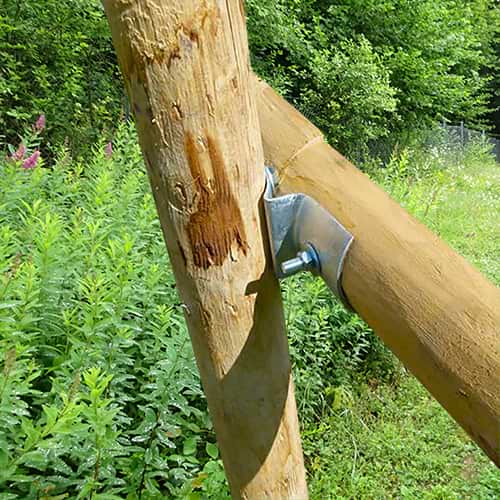 Lattenzaun aus Holz ganz einfach selber bauen