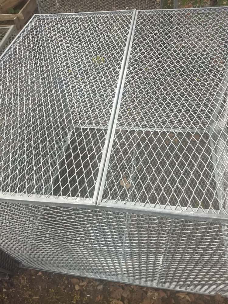 Metall Komposter in verzinkt bei DrahtDriller kaufen