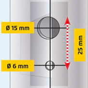 Einbauanleitung Torsicherheitskabel Locinox