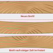 Material Lärche haltbar gestalten