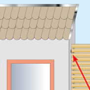  Vorbohren der Löcher für die Wandanschlüsse