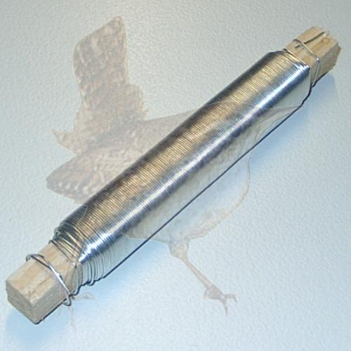 Draht verzinkt von Drahtwaren Driller GmbH. Draht auf Holzröllchen
